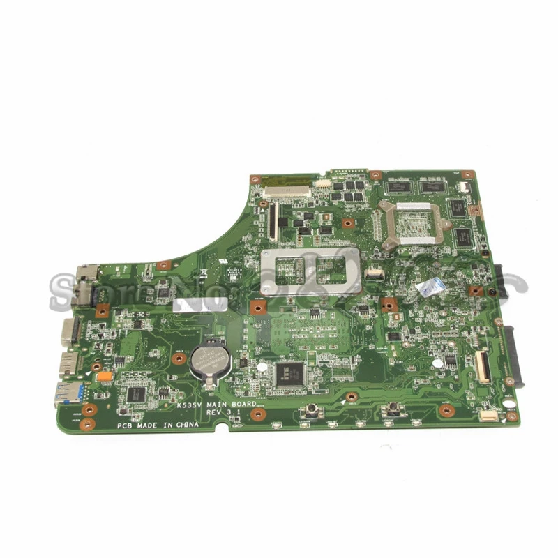 NOKOTION كمبيوتر محمول اللوحة الأم ل ASUS K53S X53S A53S K53SV ريف 2.3 قطعة اللوحة الرئيسية HM65 DDR3 GT540M