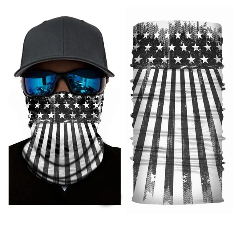 

Outdoor Breathable Banner Printing Scarf Sports Multifunction Bicycle Face Mask Veil Running Accessory