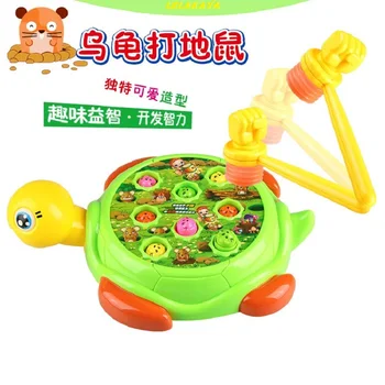 

Playing hamster montessori learning baby puzzles toys educational toys baby puzzle musical children percussion game (no box)