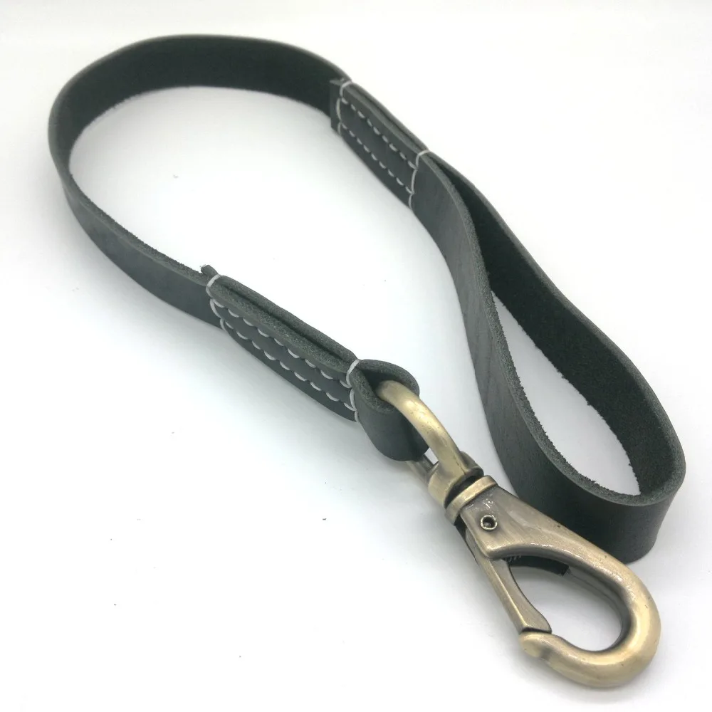 100 Cow Leather Dog Leashes Leads Durable Solid Soft Comfortable