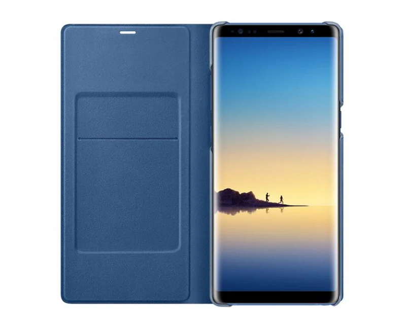 Светодиодный Чехол samsung Smart Cover чехол для телефона samsung Galaxy Note 8 N9500 Note8 N950F SM-N950F чехол для телефона