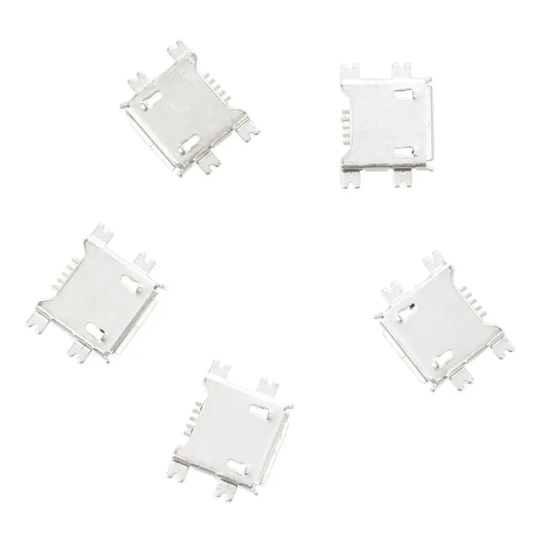 

5 Pcs Micro USB Type B Female Socket 180 Degree 5-Pin SMD SMT Jack Connector