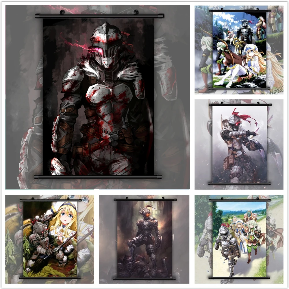 Goblin Slayer Priestess High Elf Archer Аниме Манга настенный плакат прокрутка|Рисование и