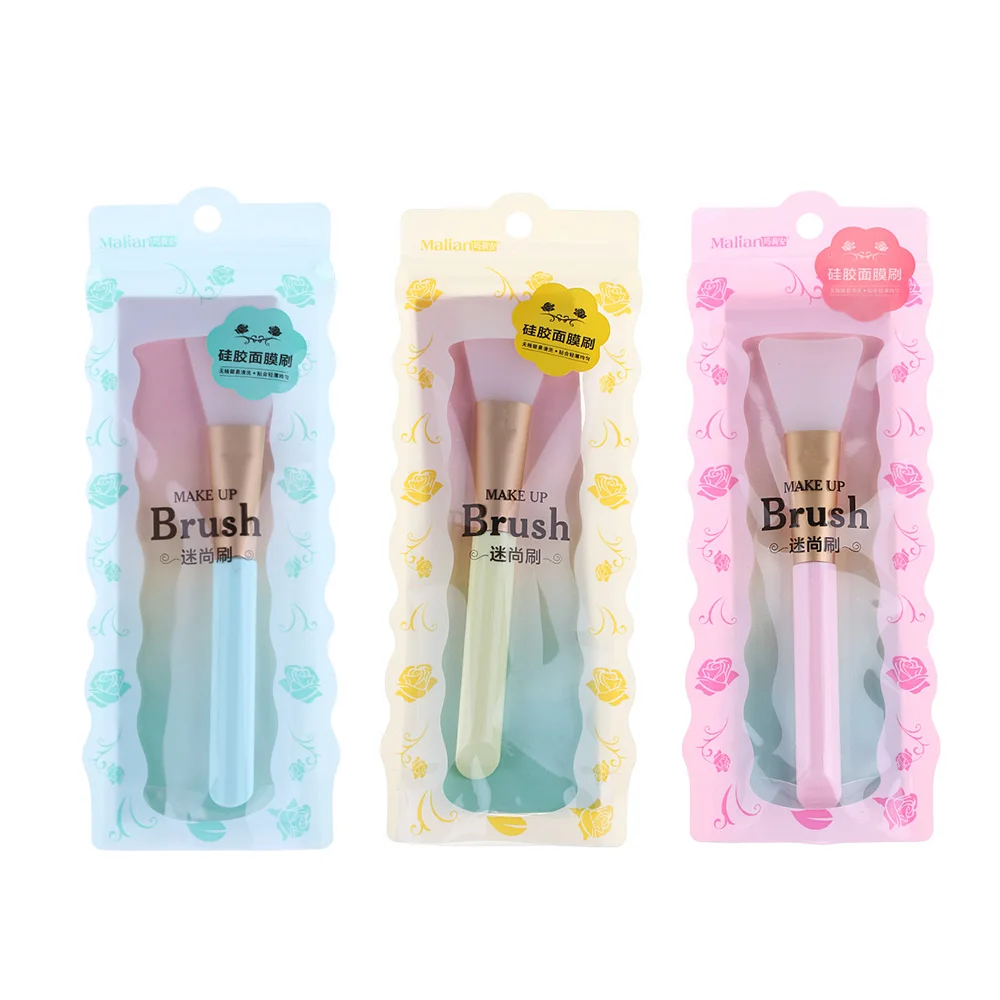 

1 Pc Professional Skin Care Silicone Facial Face Mask Mud Mixing Tools Skin Care Beauty Makeup Foundation Brush Easy Wash