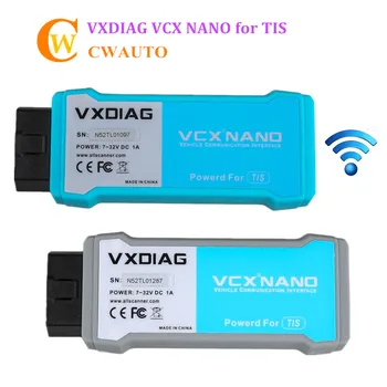 

VXDIAG VCX NANO for TIS Techstream V14 Compatible with SAE J2534 WIFI Version Support to year 2019