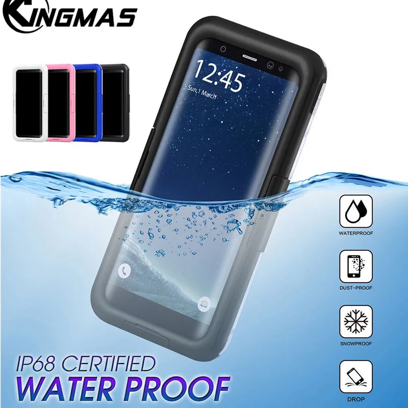 Waterproof Phone Case for Samsung Galaxy S9 S9 Plus Case Swimming Diving Waterproof Cover For