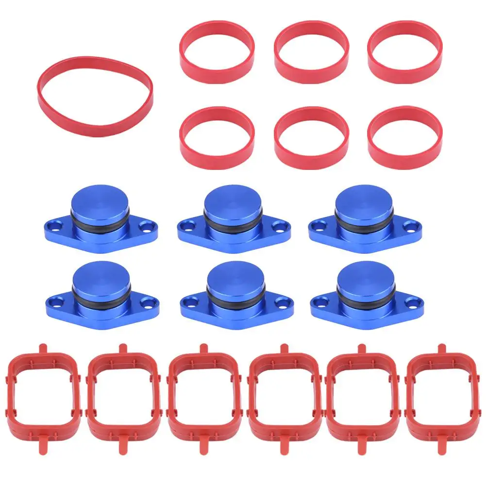 Впускной дизельный двигатель автомобиля Swirl лоскут болванки Ремонтный комплект с коллектором прокладки для BMW Замена автомобильные аксессуары