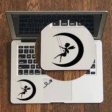 Fairy Swing Moon Quote Laptop Trackpad Sticker for Apple Macbook Pro Air Retina 11 12 13 14 15 17 inch Mac Book Touchpad Decal