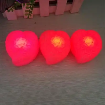 

Heart-shaped Pink Roses Modelling Small Light Unisex Movie & Tv Plastic Toy Electronic Flashing 2021