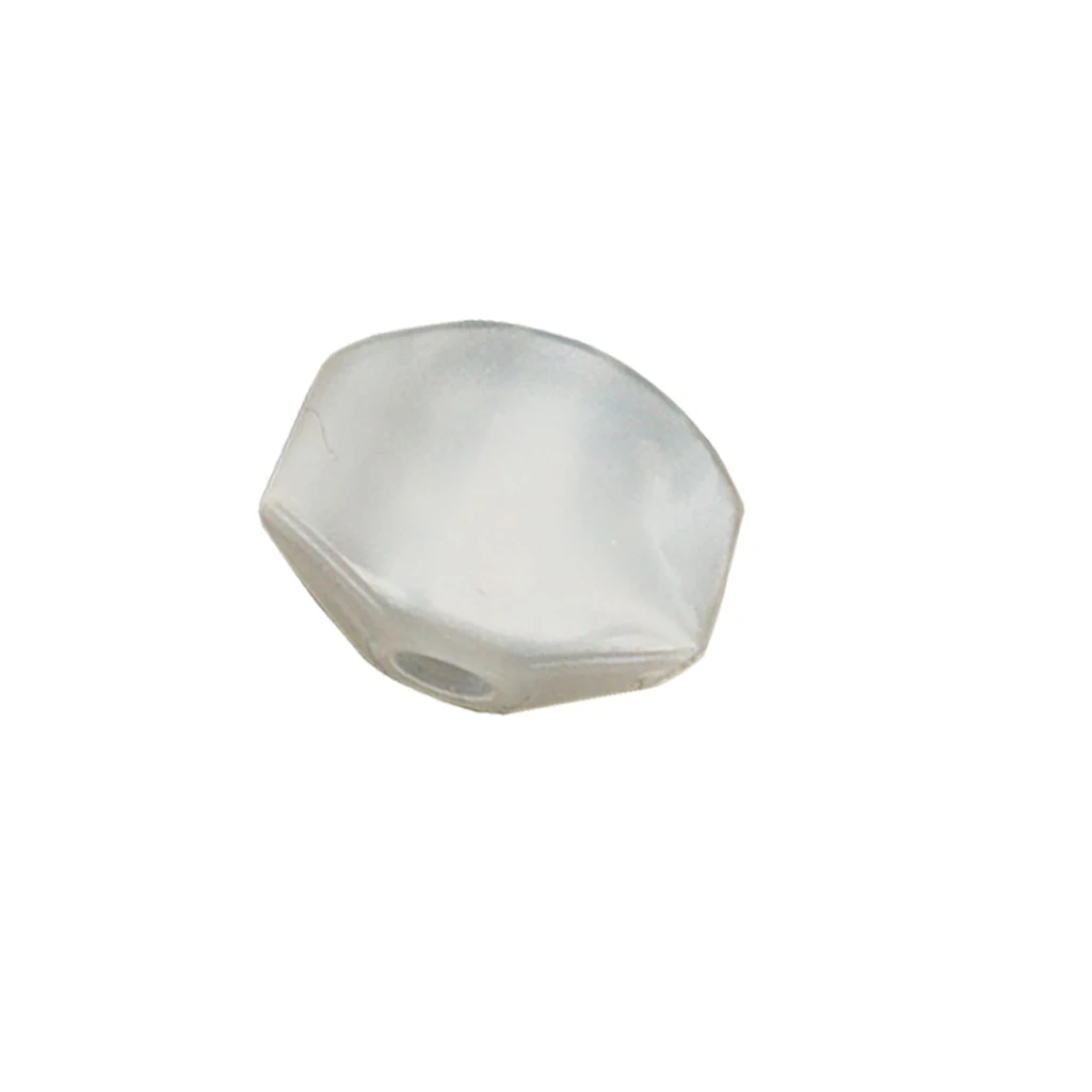 6pcs White Replacement Guitars Tuning Pegs Keys Buttons Knobs Caps for Acoustic/Electric Guitar