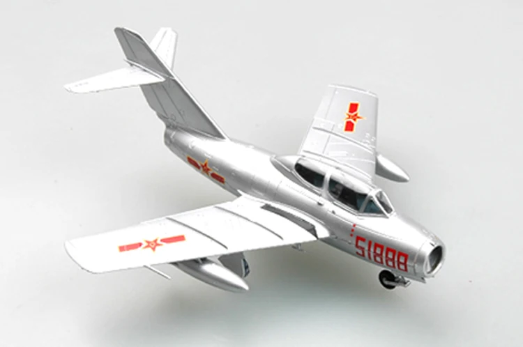 Труба 1: 72 Китая Air Force миг-15UTI тренер 37138 Готовые модели продукта