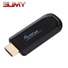 Slimy Ezcast 2,4G 5G WiFi Дисплей ТВ-приемник палка Аудио Видео DLNA AirPlay Miracast дисплей ключ для Google хром литой
