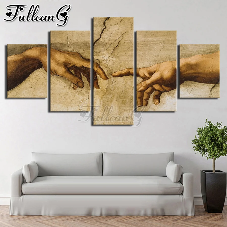 FC1621 Creation of Adam Hand of god