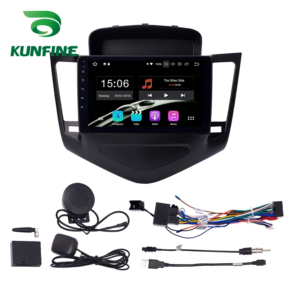 Flash Deal Android 9.0 Ram 4G Rom 64G PX6 Cortex A72 Car DVD GPS Multimedia Player Car Stereo For Chevrolet Cruze 2009-13 Radio Headunit 6
