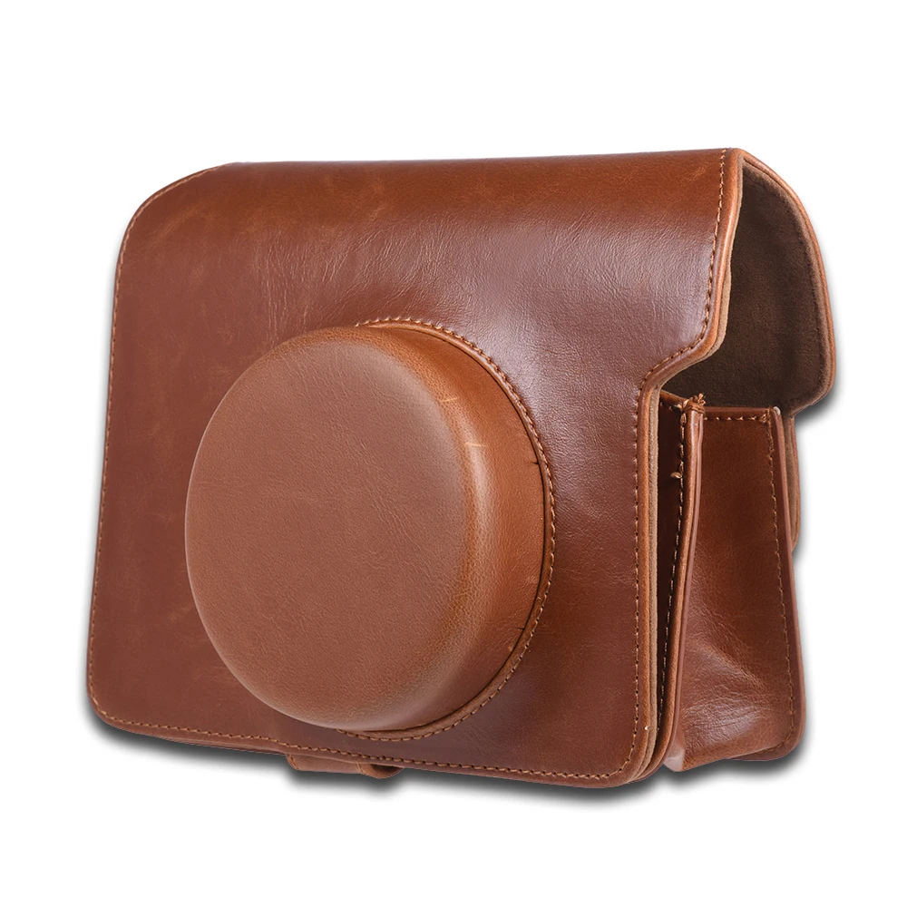 

For Fuji Fujifilm Instax wide 300 Instant Photo Camera PU Leather Bag Carry Cover Case Pouch with Shoulder Strap
