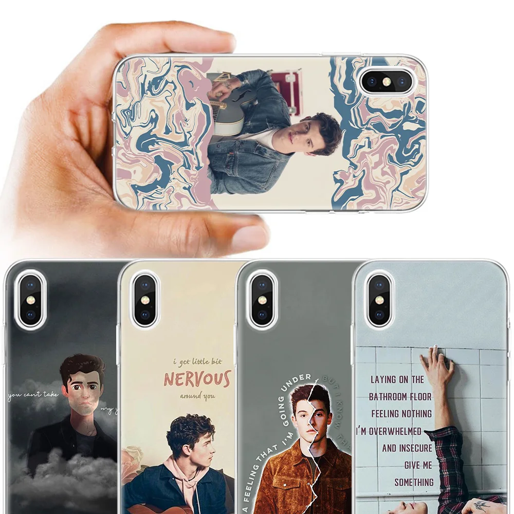 

Shawn Mendes Vintage Case Cover for iPhone Apple X XS XR XS MAS 8 7 6 6S 5 5S 5E 5C Plus Soft TPU Rubber Case Phone Accessory