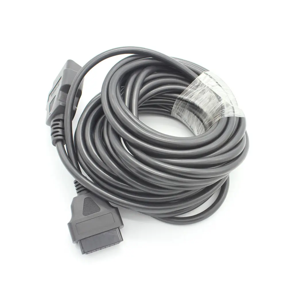 OBD2 16PIN Male to Female Extension Connector Cable