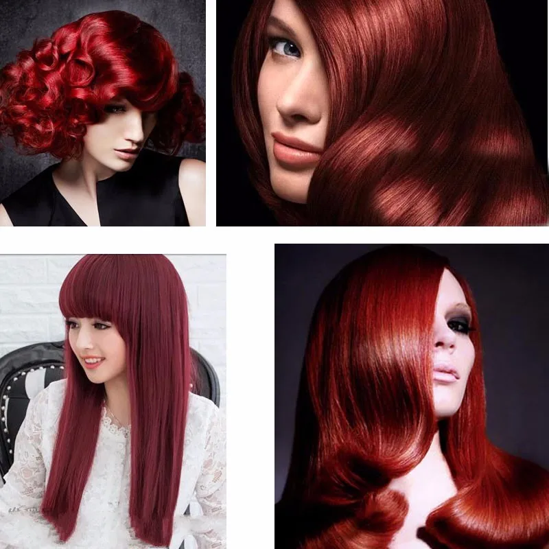 Dexe rojo tinte para 5 minutos a facilitar la seguridad de tinte para el cabello a lavado del color del pelo de vino vino pelo rojo tinte|dye skirt|dye white