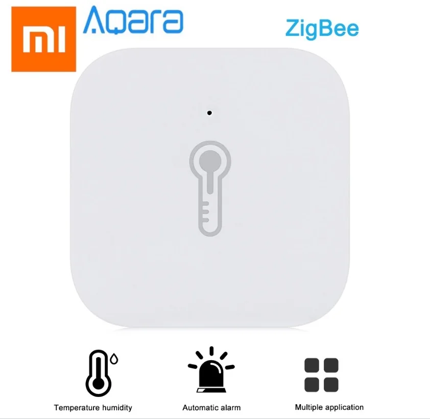 

Original Xiaomi Aqara Temperature Humidity Sensor Smart Home Device Air Pressure MI Smart Home Sensor Work With Android IOS APP