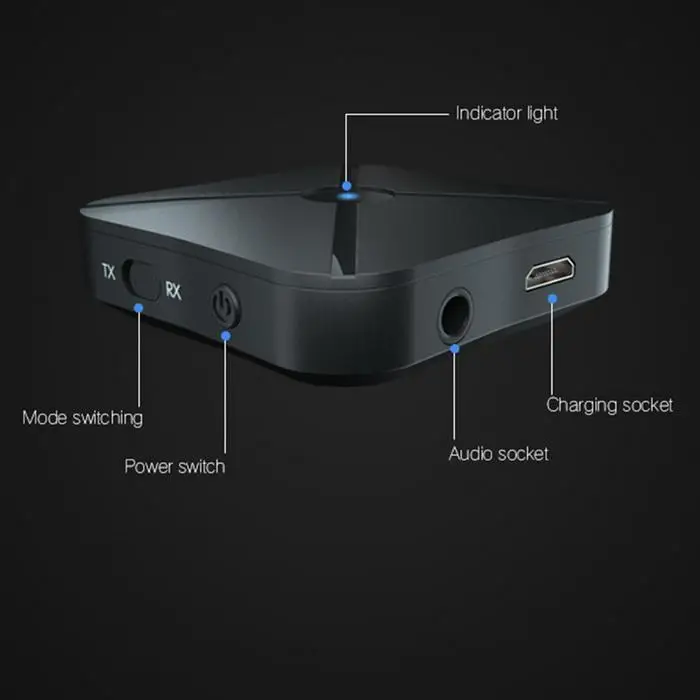24 Мбит/с беспроводной Bluetooth 4 2 AUX аудио передатчик музыкальный приемник кабель