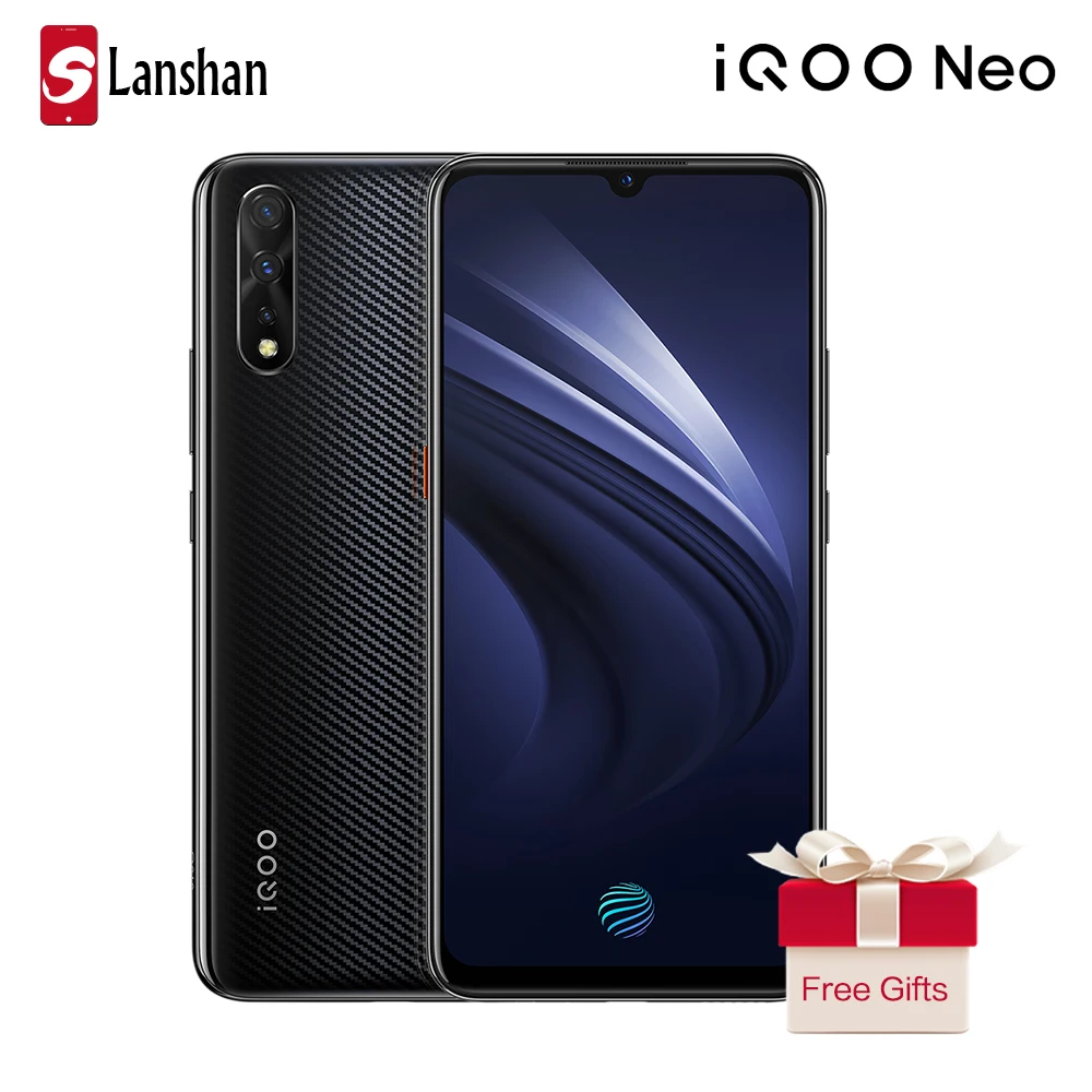 Оригинальный мобильный телефон vivo iQOO Neo 6G 64G 6 38 дюймов Snapdragon 845 Восьмиядерный 22 5 Вт