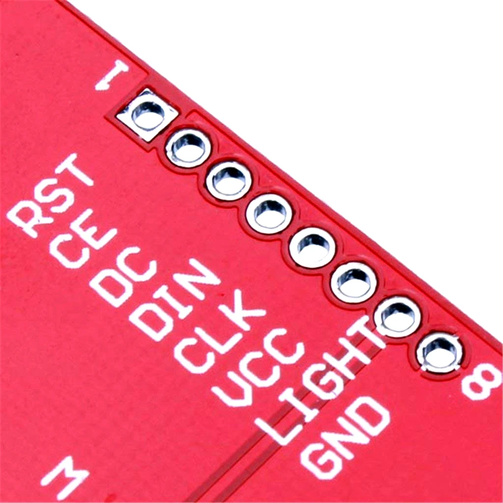 ЖК дисплей модуль монитор белая подсветка адаптер PCB 84*48 84x84 Nokia 5110 экран для