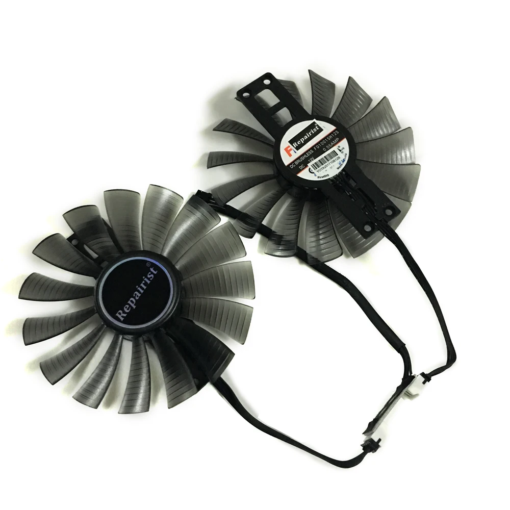 2 шт./компл. GTX1080 GTX1070 GPU Радиатор VGA карта вентилятор для Gainward GeForce GTX 1070 1080 1080Ti