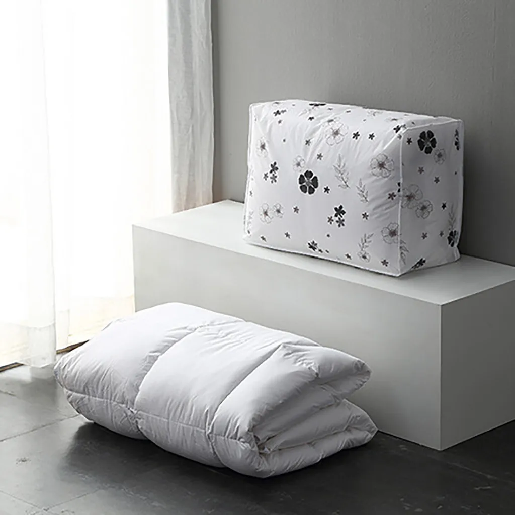 Foldable Storage Bags Folding Organizer Bag for Clothes Quilt Blanket Pillow Luggage Breathable Closet Organizer Dropshipping