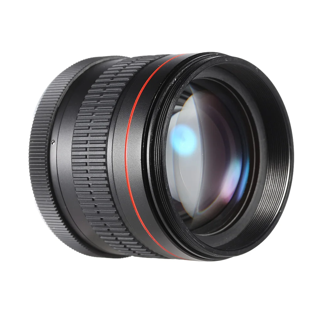 85mm f/1.8 Manual Focus Portrait Lens for Canon 80D 7D 70D 750D 760D 6D