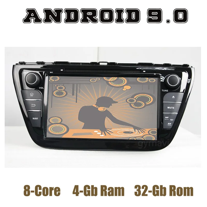 

Android 9.0 Car GPS dvd Player for Suzuki SX4 S-Cross 2014-2018 with DSP IPS wifi usb 4+64GB Auto Stereo Multimedia