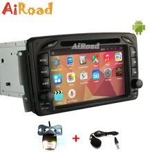 RK3188 Quad Core Pure Android 4.4 1024*600 Car PC Stereo Navigation for Benz C-Class W203 S203 CLK W209 C209 A-Class W168 Viano