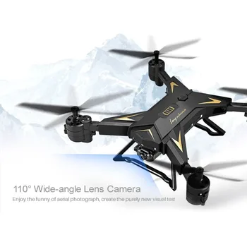 

4 Channel Wide Angle Long Lasting KY601S Foldable RC Quadcopter Camera Drone HD 1080P WIFI FPV Selfie Drones Remote Helicopter