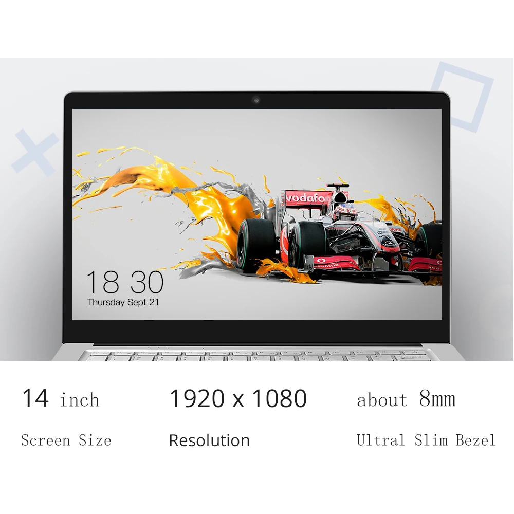 Jumper EZbook S4 8GB RAM laptop 14 inch netbook notebook Intel Celeron J3160 ultrabook 128GB/256GB ROM Dual Band WIFI computer
