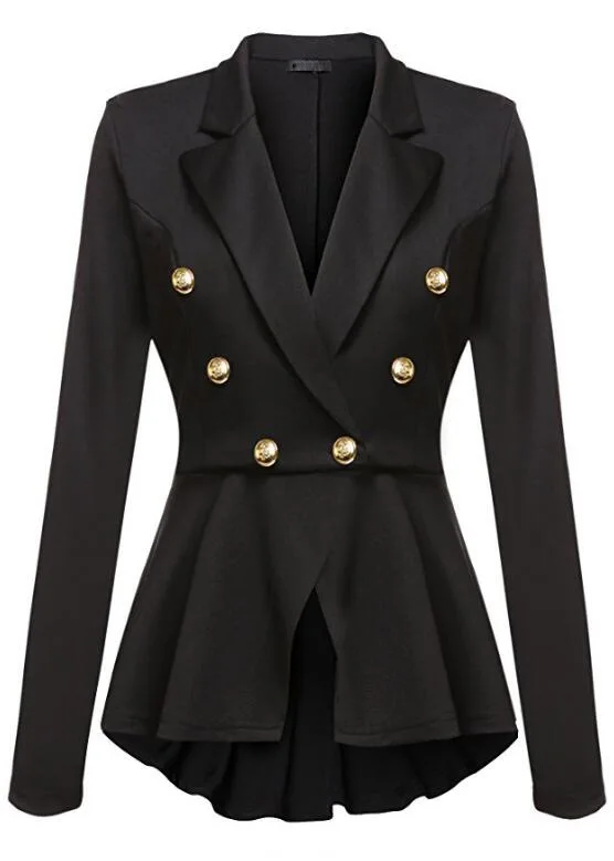

2019 spring autumn business suit office uniform blazer women work suit for women elegant suits blazer casual jackets coat