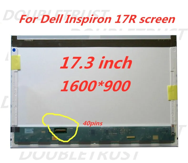 17," Ноутбук ЖК-дисплей Экран для Dell Inspiron 17R 5720 17R 5721 17 3721 17R 7720 светодио дный Дисплей Панель