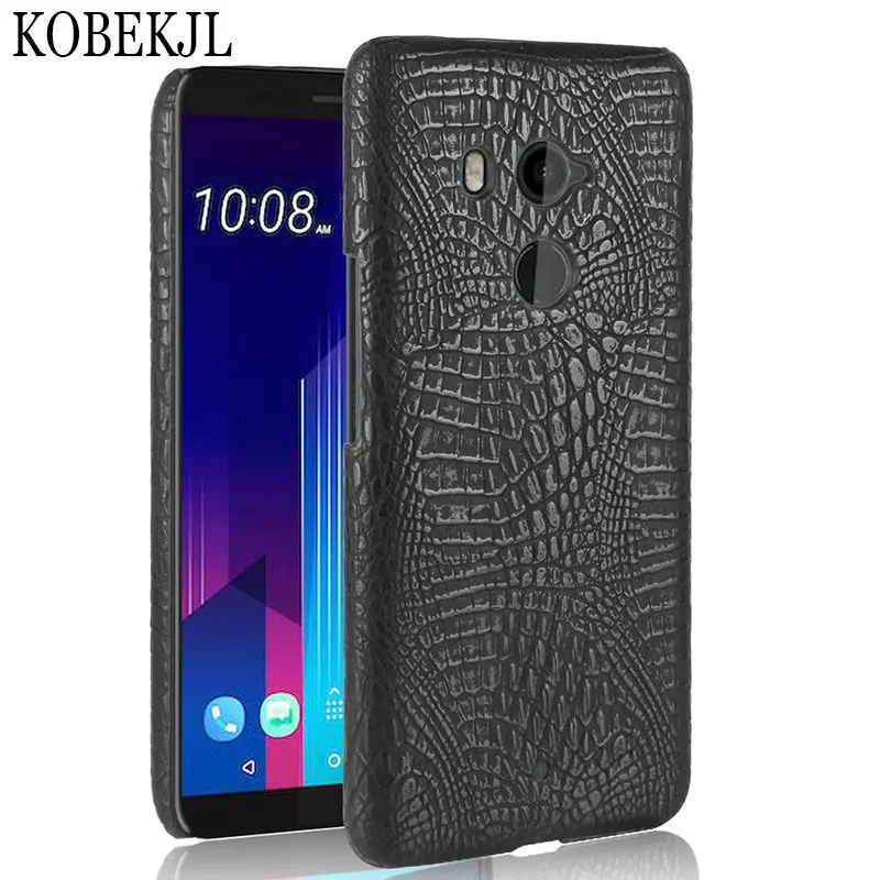 

For HTC U11 Plus Case HTC U11 Plus Case Cover Hard Luxury PU Leather Back Cover Phone Case For HTC U11 Plus U11Plus U 11+ Cover