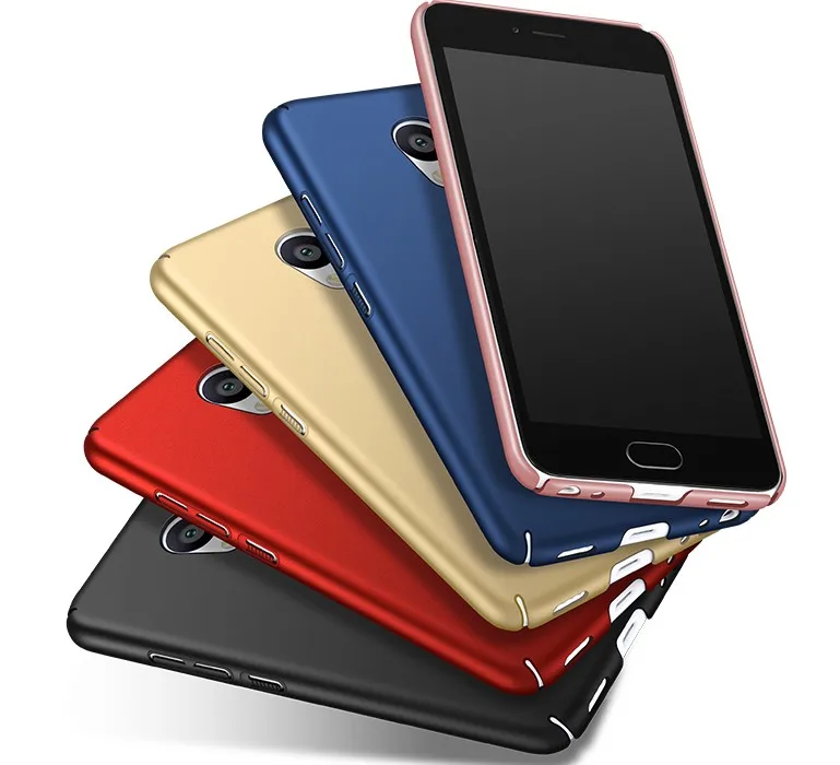 Мода Корпус Для Meizu M5 мини Case 360 Тонкий Жесткий матовый PC Phone Задняя Крышка Fundas