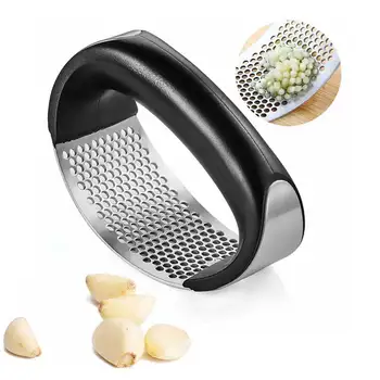 

Stainless Steel Garlic Presser Ginger Crusher Home Manual Food Chopper Cooking Gadgets Tools Kitchen Accessories knoflookpers