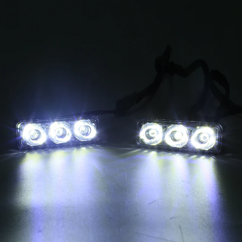 Высокая Мощность дневные ходовые огни led 3Led 9 Вт автомобильный светильник