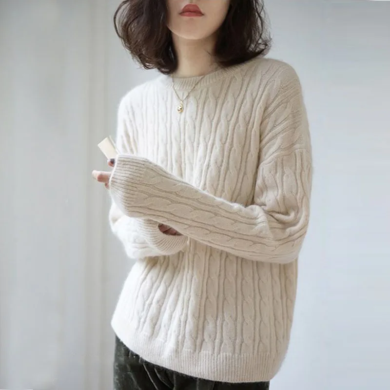 

2018 Autumn Winter Women Sweaters And Pullovers Long Sleeve Casual Sweater Ladies Slim Solid Knitted Jumpers