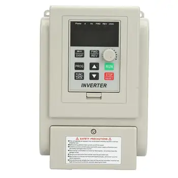

1 PC Adjustable-Frequency Drive 220VAC inversor Variable Frequency Drive VFD Speed Controller for Single-phase 0.75kW AC Motor