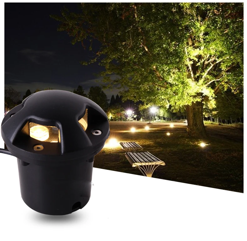 5PCS 3W 5W 6W 9W 12W 18W LED Underground Buried Light Translucent 4