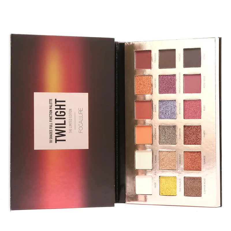 FOCALLURE 18 Color Eyeshadow Big palette Glamorous Smokey Eye Shadow Shimmer Colors Make up Palette FOCALLURE 18 Color Eyeshadow Big palette Glamorous Smokey Eye Shadow Shimmer Colors Make up Palette