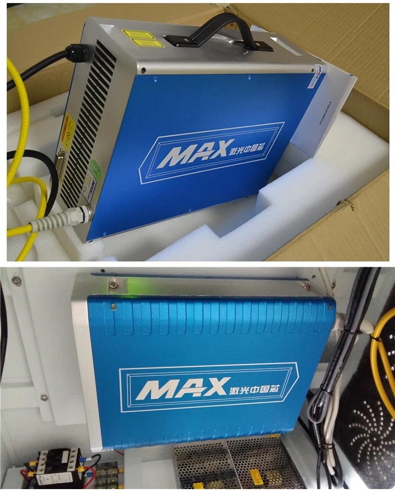 MAX 30 Вт Q-switched Pulse волоконный лазерный источник GQM 1064nm высокое качество лазерная маркировочная машина DIY или замена