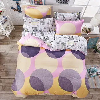 

Bedding Set Creative Pattern Duvet Cover Quilt Comforter Blanket Pillow Case Bed Linen Adult Kids Single Queen King Size24