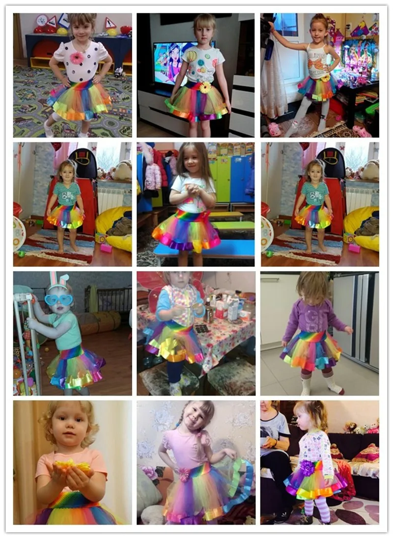 Rainbow skirt 
