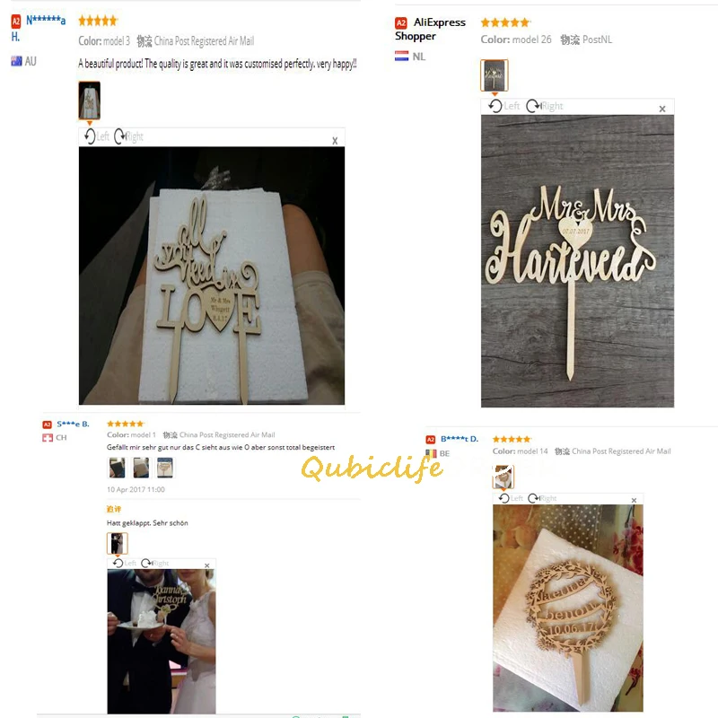 wood cake