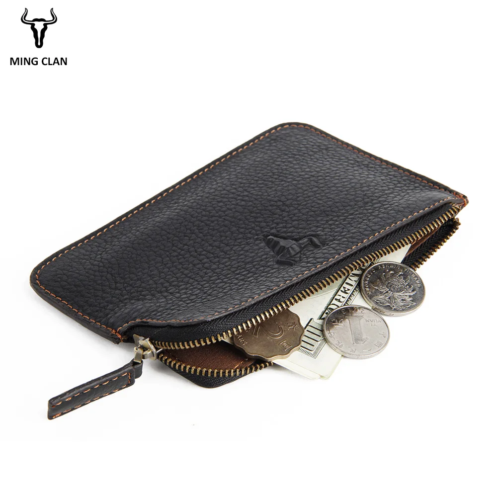 LANSPACE men/'s leather coin purses holders fashion wallet female card holder