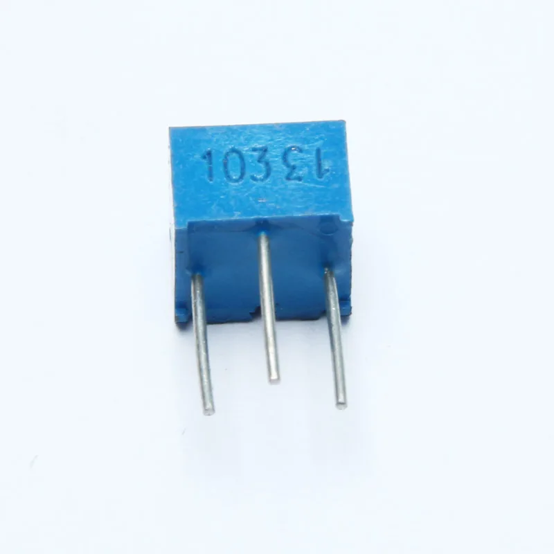 Набор потенциометров glyino 5 шт. 3362P 501/502/503/103/102/104/203 регулируемое сопротивление 500 Ом