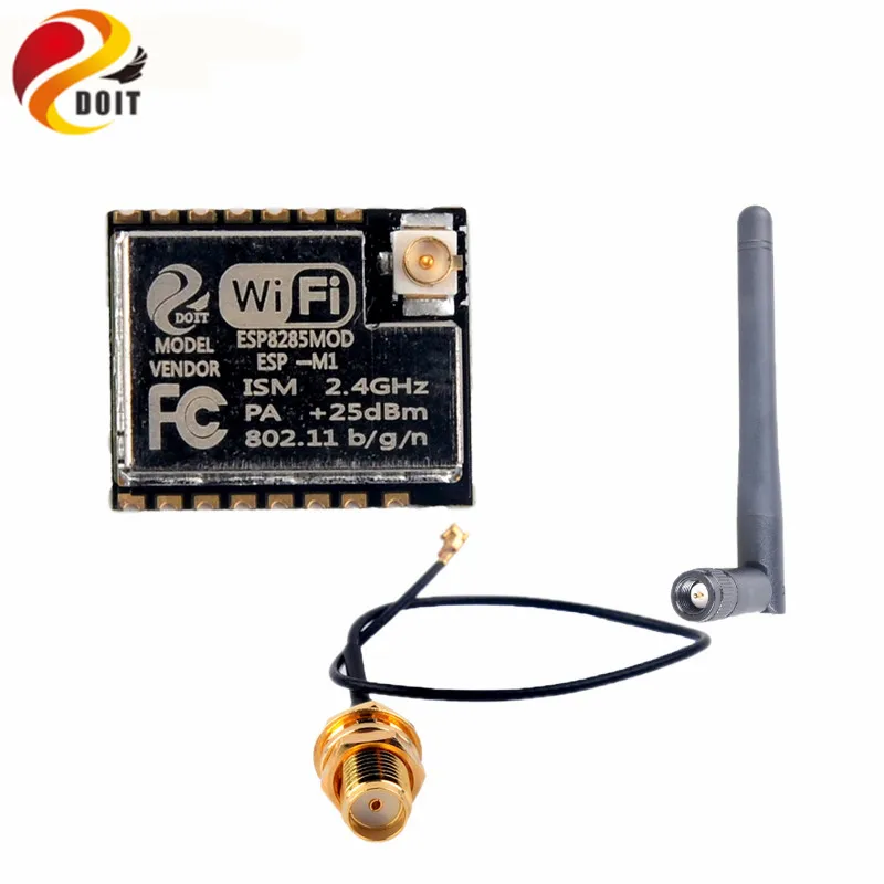 

ESP-M1 ESP8285 Wifi Module Serial Port Ultra Small Size Wireless Transmission with External Antenna Interface FZ2735